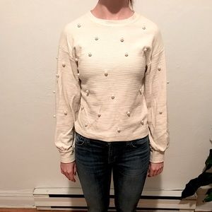 Pearl sweater!
